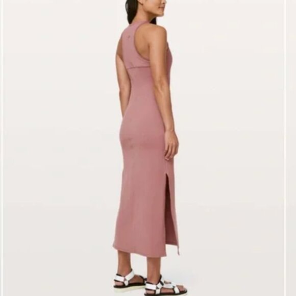 NWT Lululemon Get Going Dress Red Dust sz 6 - Picture 2 of 4